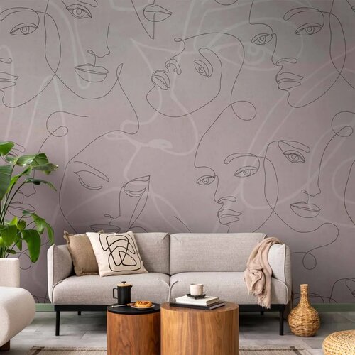  Foto tapeta - Thousands of Faces 200x140 Cijene