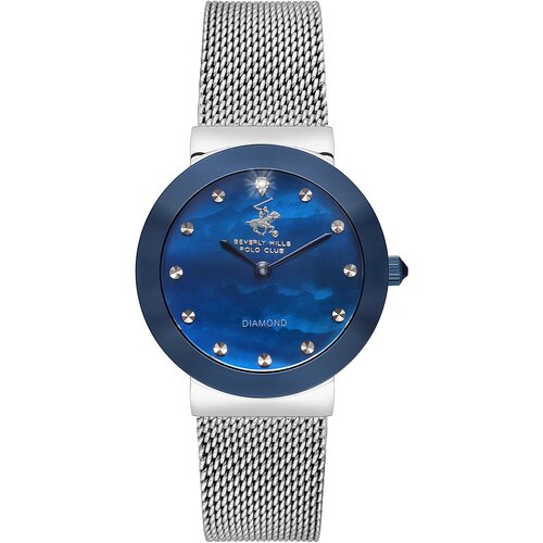 Beverly Hills Polo Club Ženski sat BP3609X.390, Plavo kućište, Srebrne boje Cene