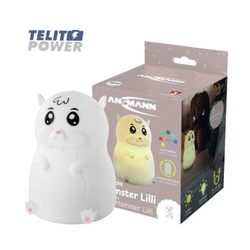Ansmann ( 4814 ) hamster lilli noćna lampa | led silikonska lampa za decu Slike