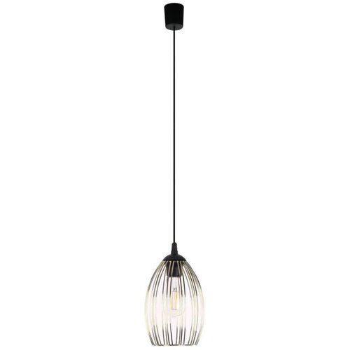  Luster na sajli LIZA 1xE27/15W/230V crna/zlatna Cene