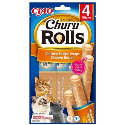 Churu poslastica za mačke Rolls piletina 4x10 g Cijene