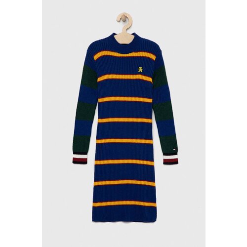 Tommy Hilfiger boja: tamno plava, midi, uske Slike
