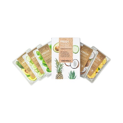 TONYMOLY Fresh To Go Sheet Mask Set Cene