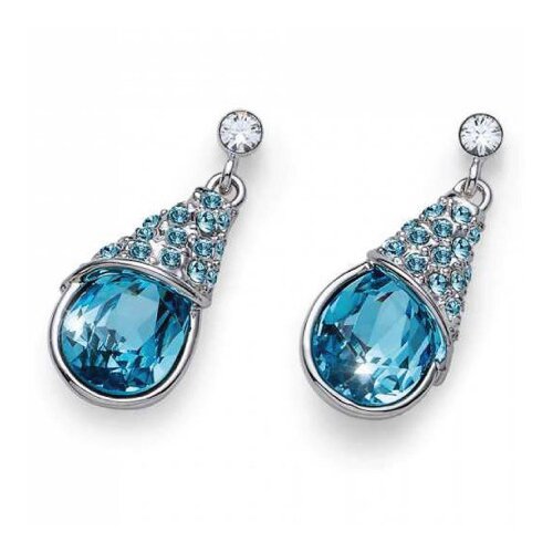  Ženske oliver weber pack aquamarine mindjuŠe sa swarovski plavim kristalom ( 22599.202 ) Cene