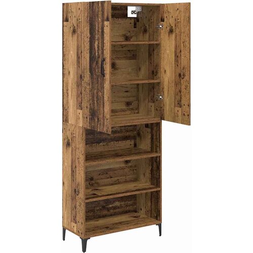  Highboard Staro drvo 69,5 x 34 x 180 cm Konstruirano drvo Slike