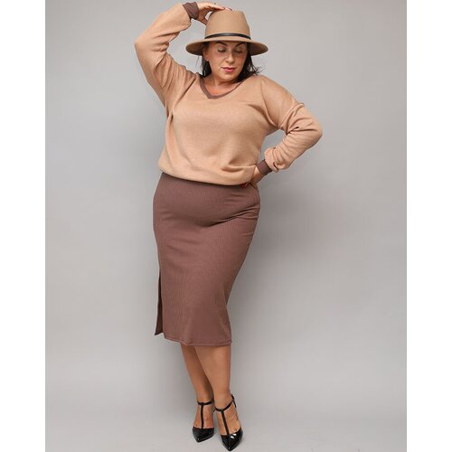 Resti Casual women's set in brown Cene