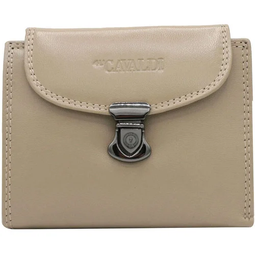 Fashion Hunters BEIGE Women's Leather Wallet