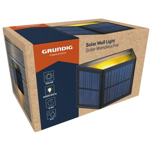 Grundig LED Solarno zidno svetlo LED/3,7V 1800 mAh IP44 Slike