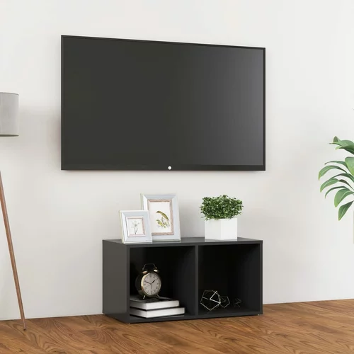 vidaXL TV omarica siva 72x35x36,5 cm iverna plošča, (20730000)