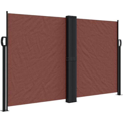  Bočna tenda na uvlačenje smeđa 140 x 1200 cm Slike