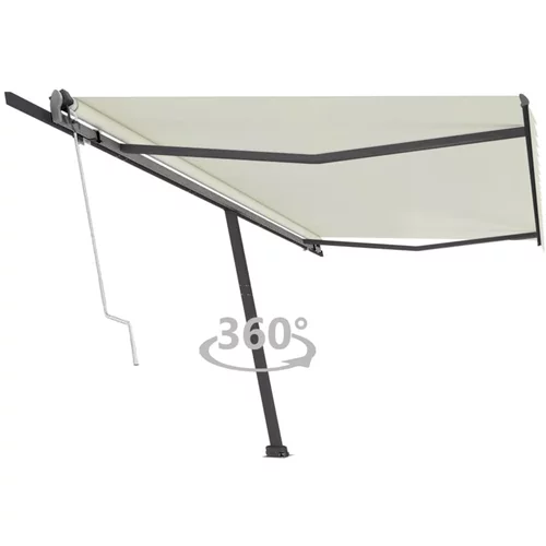  Samostojeća automatska tenda 500x300 cm krem