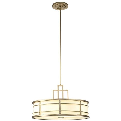  Feiss FE-FUSION-P-L-PNBR - Luster na &scaron;ipci FUSION 3xE27/40W/230V zlatna Cene