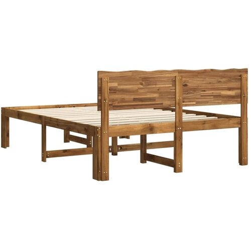  Krevetni okvir s uzglavljem ROSTOCK Prirodna 140 x 200 cm - Prirodna 140 x 200 cm Cijene