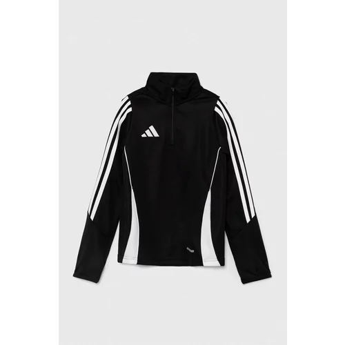 Adidas Otroški pulover TIRO24 TRTOPY črna barva, IJ9952