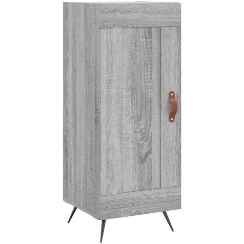 Maison Chic Komoda - Predalnik siva sonoma 34,5x34x90 cm inženirski les, (21717066) Cene