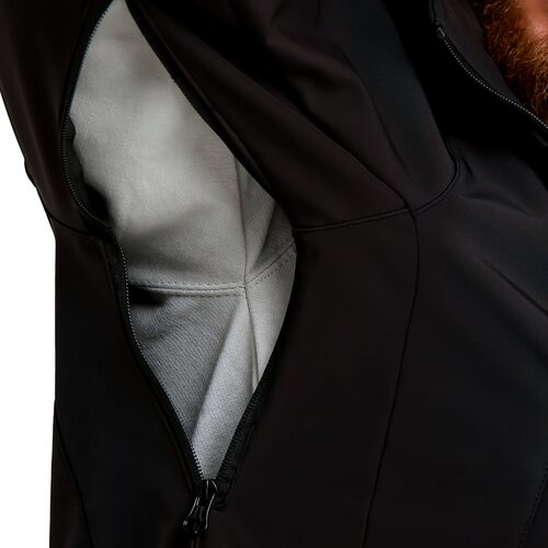 GymBeam men&amp;lsquo;s softshell jacket black Slike