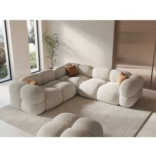 Cosmopolitan Design Bež kutna garnitura Loretto &amp;ndash; Slike