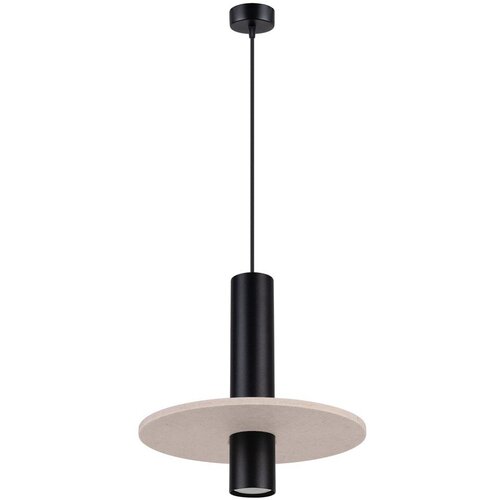 Sollux Crna/bež metalna viseća svjetiljka &amp;oslash; 30 cm Olisa &amp;ndash; Slike