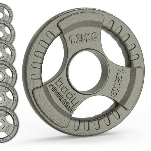 Monster Olimpijske uteži Tri Grip iz litega železa, pari, seti 2 x 15 kg, (5000278680) Cene