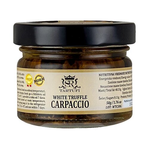 Tartufi Sr Carpaccio beli tartufi - Listići belih tartufa 50 g Cene