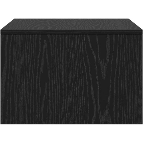  Stol za zid Zidne Crni hrast 60 x 45 x 30 cm Konstruirano drvo Slike