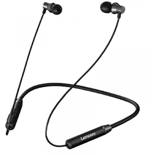 Lenovo HE-05 neckband bluetooth headset - black slušalice Slike
