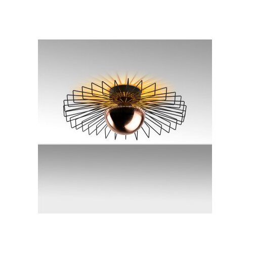 Opviq Luster Kaya-15225, 60x60x24, IP20, bakreno-crna Slike