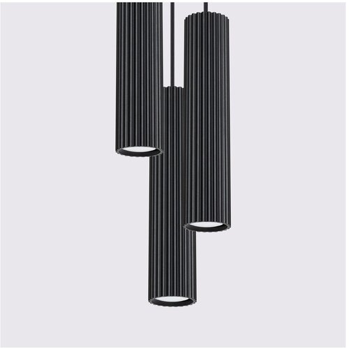 Nice Lamps Črna viseča svetilka &amp;oslash; 19,5 cm Gleam &amp;ndash; Slike