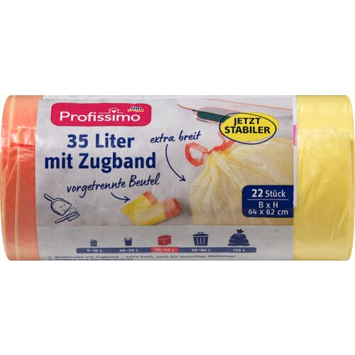 Profissimo Kese za smeće sa trakom, 35l 22 kom Cene