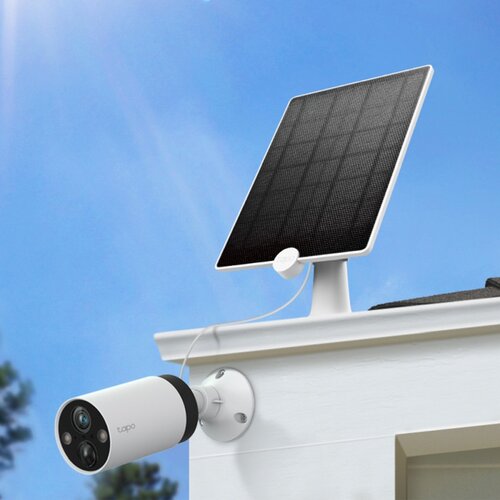 Tp-link Tapo A200 solarni panel za Tapo baterijske kamere, 4,5W, Micro USB, kabel 4m, IP65 Slike