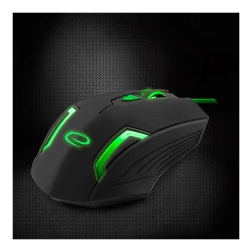  Miš ESPERANZA GAMING FIGHTER 6D MX205, GREEN, 2400dpi, ergonomic, EGM205G