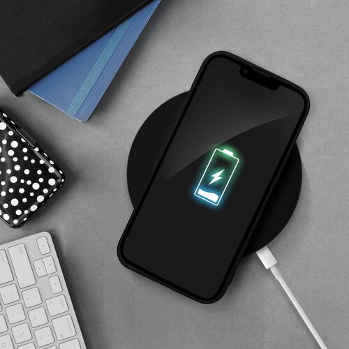  Silikonska za&amp;scaron;čitna maska za Honor 600 PRO črna Slike
