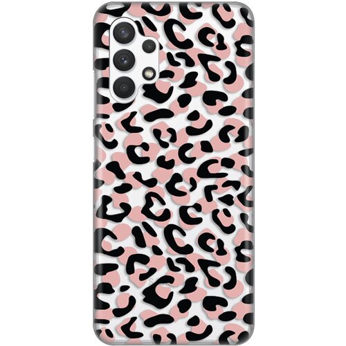 Silikonska maska za Samsung A325F Galaxy A32 4G (EU) Animal Print Skin providna Slike