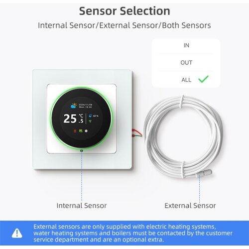  Immax NEO 07534L - Termostat za podno grejanje SMART 230V/3A Wi-Fi Tuya Slike
