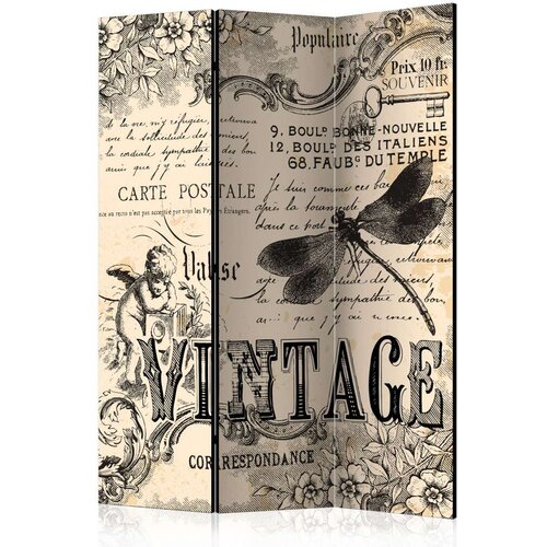  Paravan u 3 dijela - Vintage Correspondence [Room Dividers] 135x172 Slike