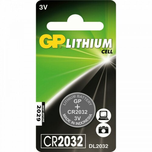 Gp CR2032 blister pak. po 1kom, lithium 3.0V Slike