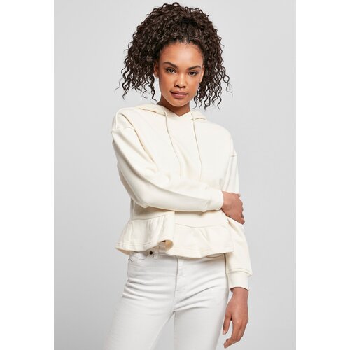 Urban Classics Women's Organic Volants Hoody whitesand Cene