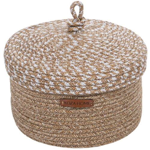 Mioli Decor Dekorativna kutija 25x15cm, bež Cene