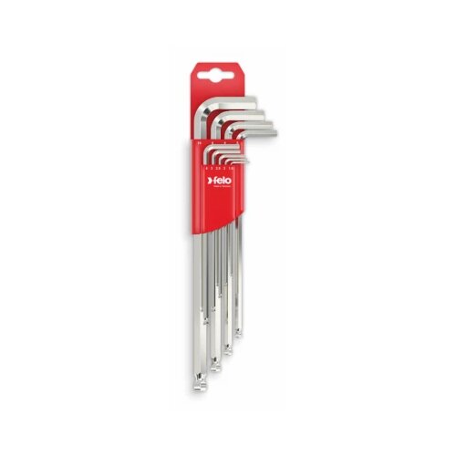Felo Set dugih L-ključeva sa šestougaonom kuglom HEX 1,5-10,0 mm 36500911 9 kom Cene