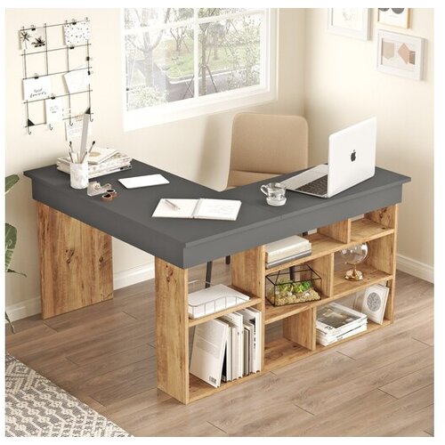 Hanah home CT5 - aa atlantic pineblack study desk Cene