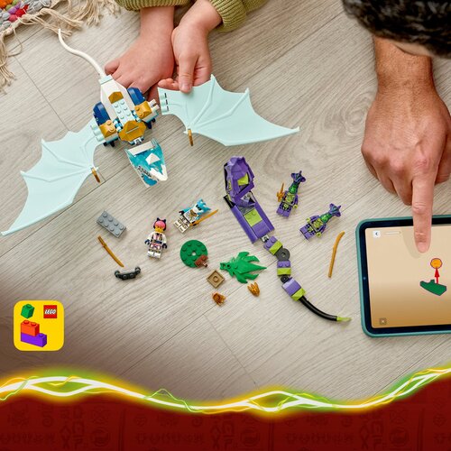 Lego ninjago - zejnova bitka protiv ledenog zmaja (71865) Slike
