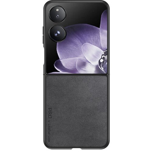  Shangsu Maska za mobilni telefon Xiaomi Mix Flip, Crna Cene