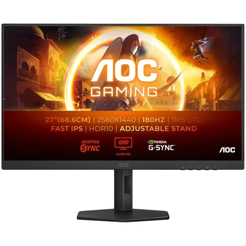 AOC Monitor Q27G4XF 27" Fast IPS 2560x1440...