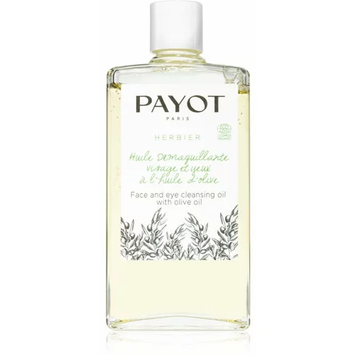 Payot Herbier Face and Eye Cleansing Oil ulje za čišćenje očiju, usana i lica s maslinovim uljem 95 ml