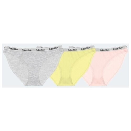 Calvin Klein Jeans Hlačke 000QD3588E BIKINI 3PK Večbarvna Slike