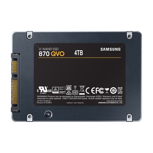 Samsung 870 QVO 4TB SSD, 2.5&amp;rdquo; 7mm, SATA 6Gb/s, Read/Write: 560 / 530 MB/s, Random Read/Write IOPS 98K/88K Slike