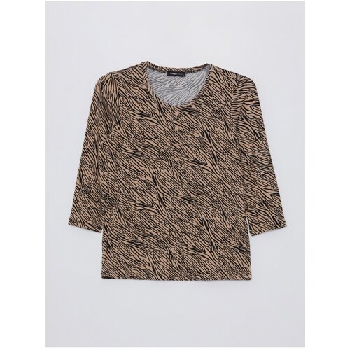 LC Waikiki Women&amp;#039;s Crew Neck Patterned T-Shirt Slike