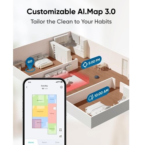 Anker Eufy Omni X10 Pro MopMaster Robot Usisivač sa bazom crni Cene