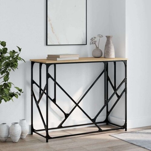  Konzolni stol boja hrasta sonome 100x40x80 cm konstruirano drvo Cijene
