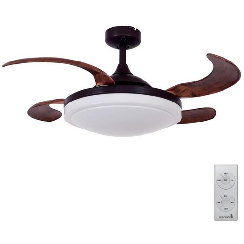  FANAWAY 512120 - Stropni ventilator EVORA 2xE27/15W/230V + daljinski upravljač Cene